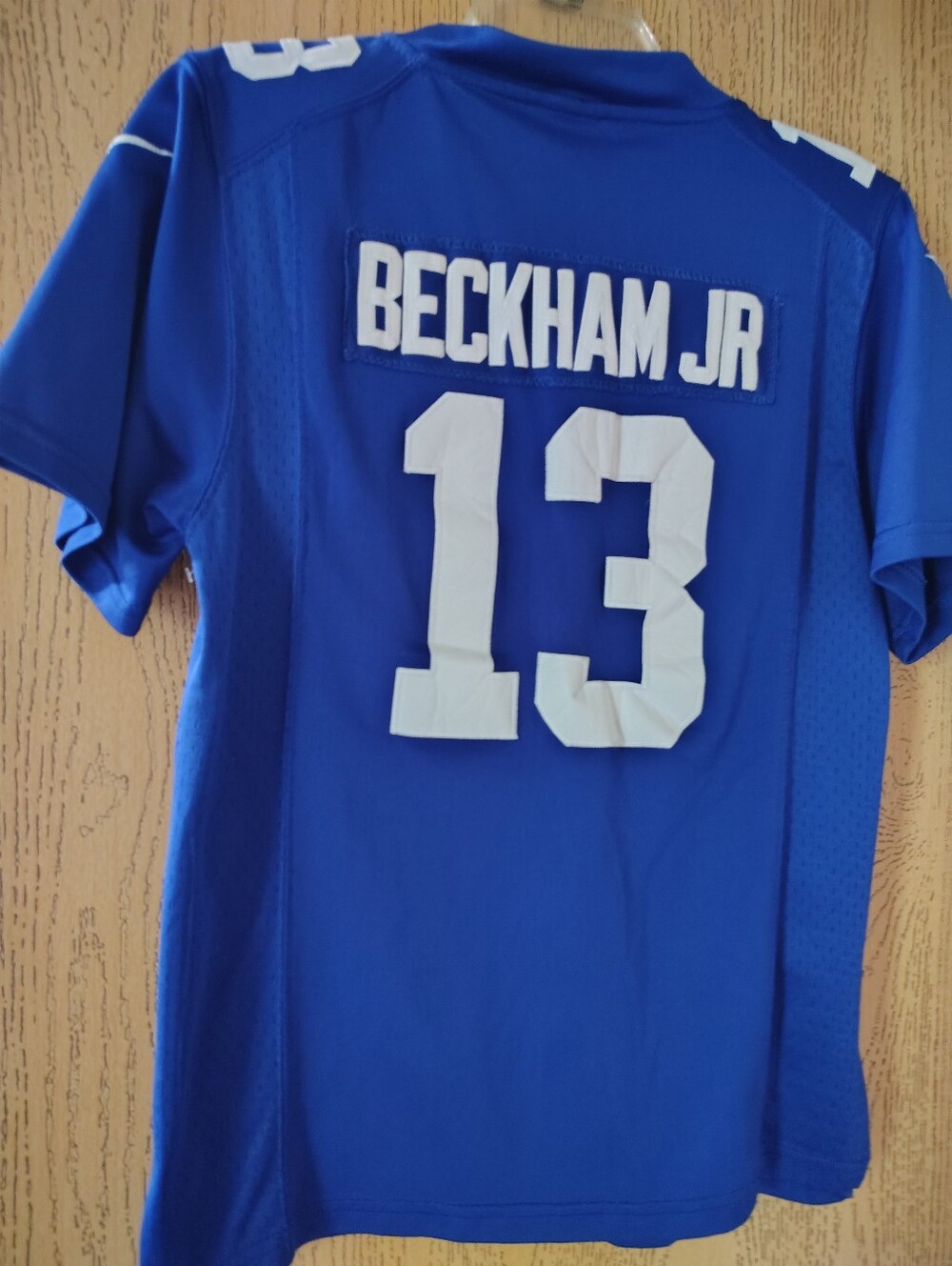 NFL Blue Beckham Jr #13 Jersey with White Accents